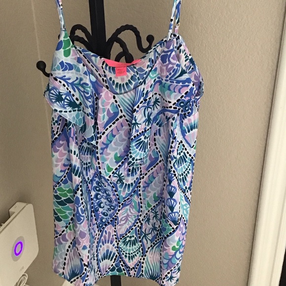 Lilly Pulitzer Multicolor Patterned Top - Picture 1 of 3